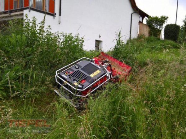 Timan RC 1000 Mähraupe Neu Aktion Böschungsmähgerät 18